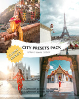 CITY PRESETS (+ sunny effect) desktop & mobile