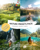 NATURE PRESETS (+sunny effect) desktop & mobile