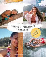 [NEW] SELFIE & PORTRAIT PRESETS (+sunny effect) for desktop and mobile